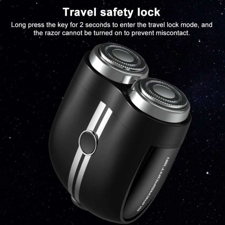 Portable Wet and Dry Double Shaving IPX7 Waterproof Electric Shaver(Yellow) - free shipping - PMC TechLife - Order now!