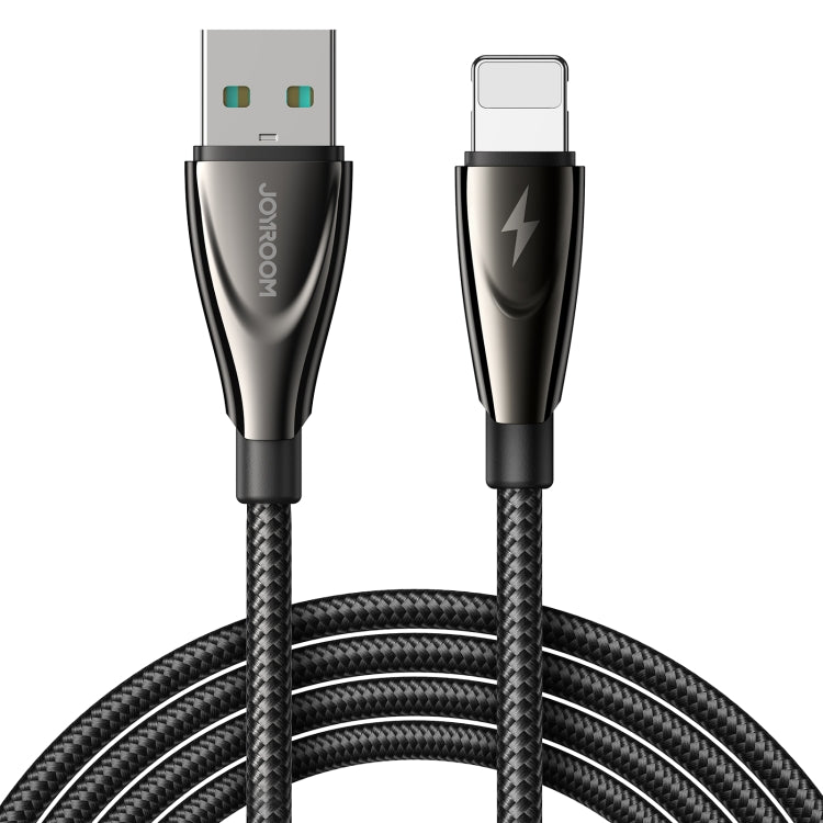 JOYROOM SA31-AL3 3A USB to 8 Pin Fast Charge Data Cable, Length: 1.2m(Black) - free shipping - PMC TechLife - Order now!