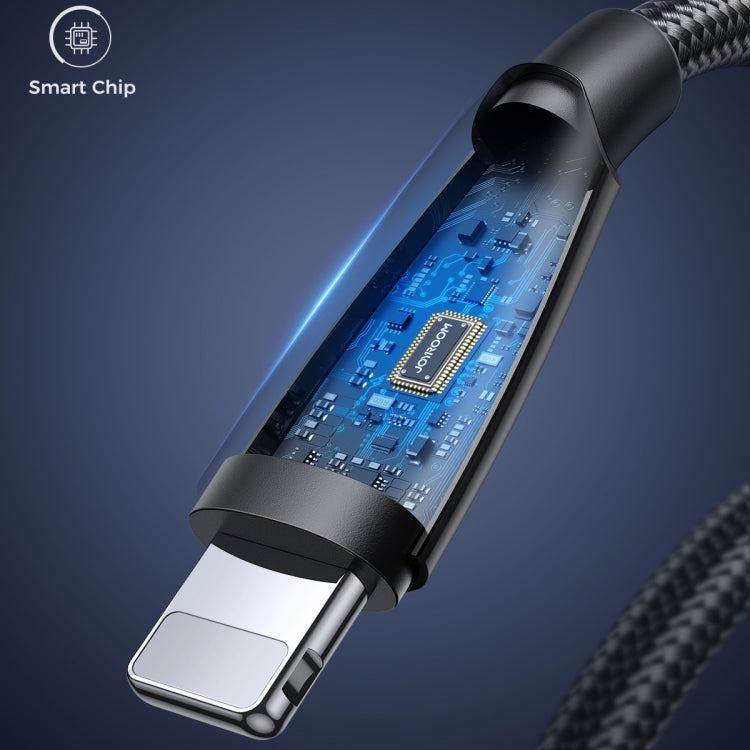 JOYROOM SA31-AL3 3A USB to 8 Pin Fast Charge Data Cable, Length: 1.2m(Black) - free shipping - PMC TechLife - Order now!