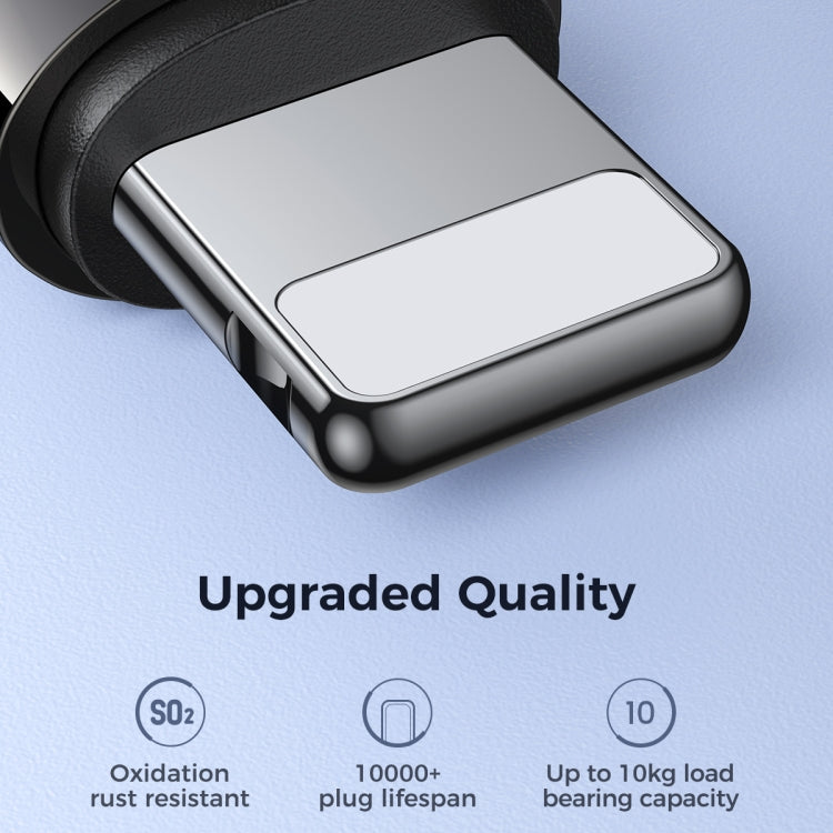 JOYROOM SA31-AL3 3A USB to 8 Pin Fast Charge Data Cable, Length: 1.2m(Black) - free shipping - PMC TechLife - Order now!