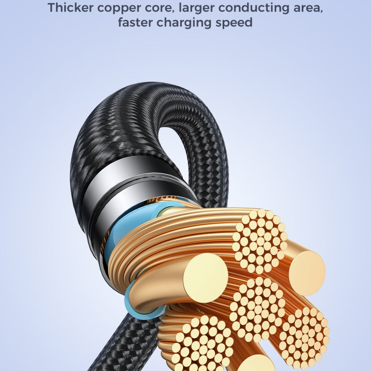 JOYROOM SA31-CC5 240W USB-C/Type-C to USB-C/Type-C Fast Charge Data Cable, Length: 1.2m(Black) - free shipping - PMC TechLife - Order now!