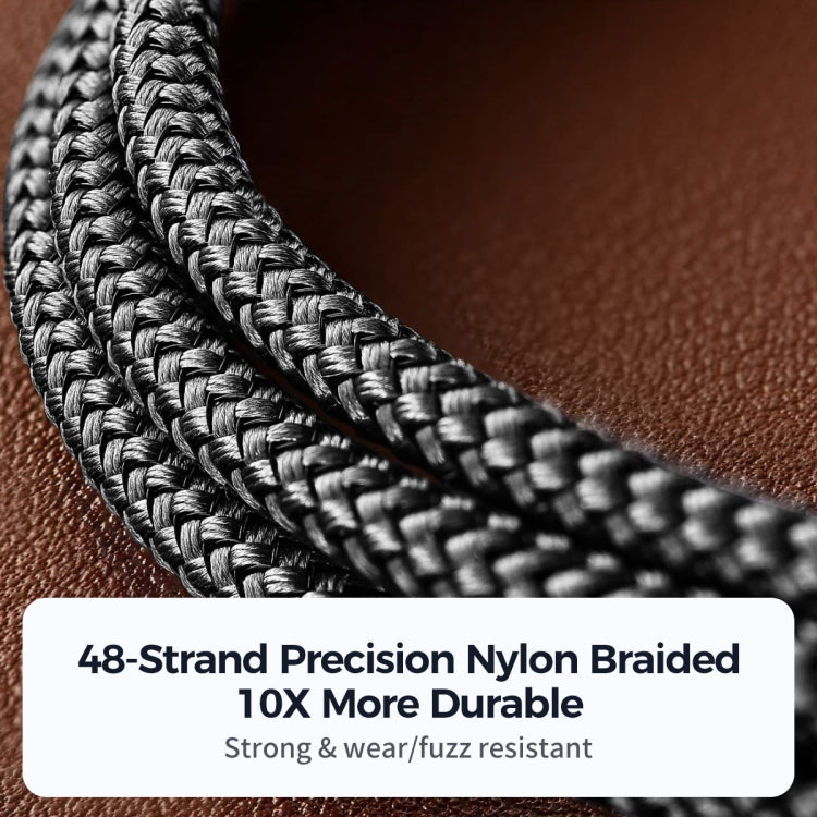 JOYROOM SA31-CC5 240W USB-C/Type-C to USB-C/Type-C Fast Charge Data Cable, Length: 1.2m(Black) - free shipping - PMC TechLife - Order now!