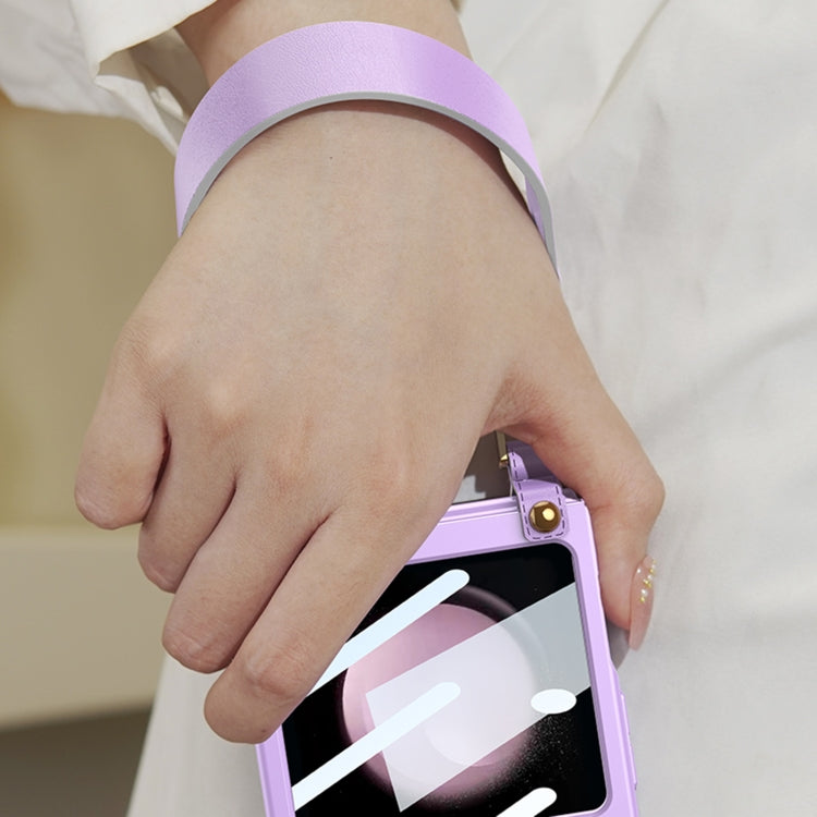 For Samsung Galaxy Z Flip5 GKK Ultra-thin Handbag Phone Case(White) - Galaxy Z Flip5 Cases by GKK | Online Shopping South Africa | PMC TechLife