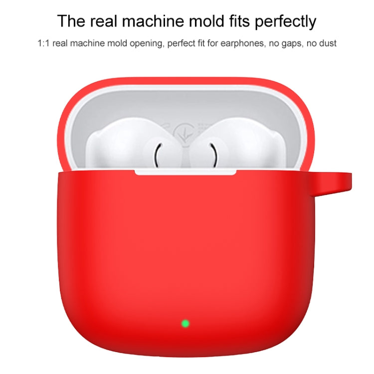 For Huawei Freebuds SE 2 Shockproof Silicone Earphone Protective Case with Hook(Red) - Huawei Earphone Case by PMC TechLife | Online Shopping South Africa | PMC TechLife | Buy Now Pay Later Mobicred