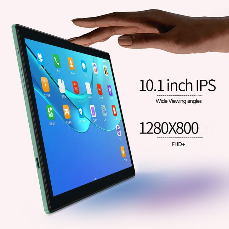 BDF P50 4G LTE Tablet PC 10.1 inch, 8GB+128GB, Android 11 MTK6755 Octa Core, Support Dual SIM, EU Plug(Green) - free shipping - PMC TechLife - Order now!