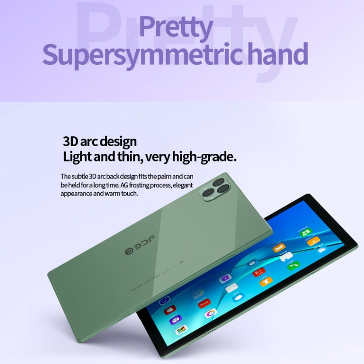 BDF P50 4G LTE Tablet PC 10.1 inch, 8GB+128GB, Android 11 MTK6755 Octa Core, Support Dual SIM, EU Plug(Green) - free shipping - PMC TechLife - Order now!