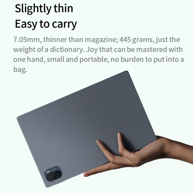 BDF P90 4G LTE Tablet PC 10.1 inch, 8GB+128GB, Android 11 MTK6755 Octa Core, Support Dual SIM, EU Plug(Grey) - free shipping - PMC TechLife - Order now!