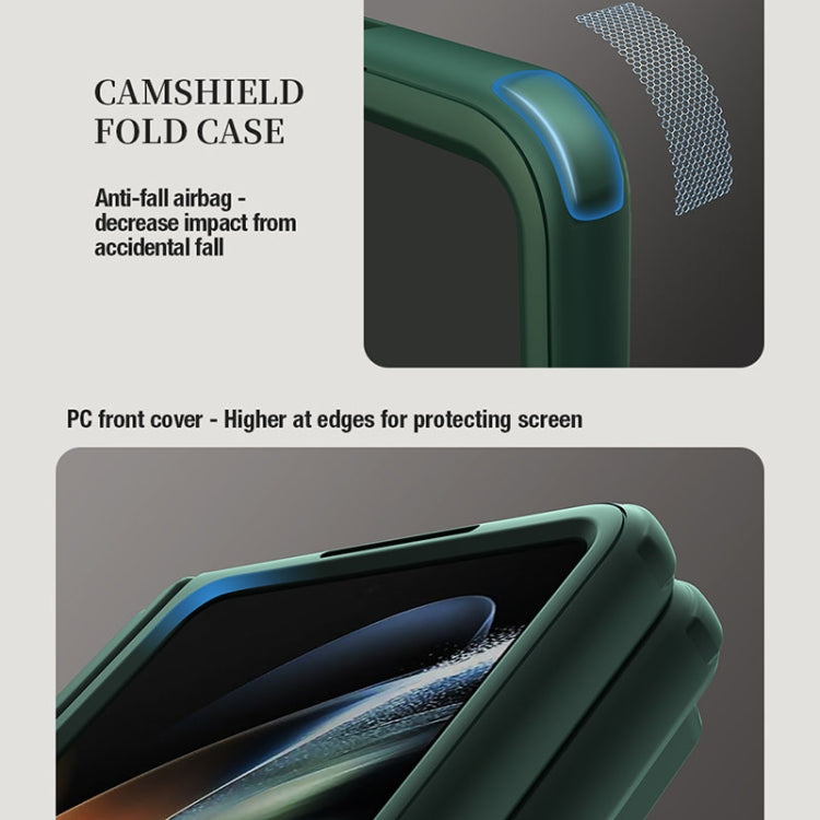 For Samsung Galaxy Z Fold5 NILLKIN Black Mirror Series Camshield PC Phone Case with Pen Slot(Black) - free shipping - PMC TechLife - Order now!