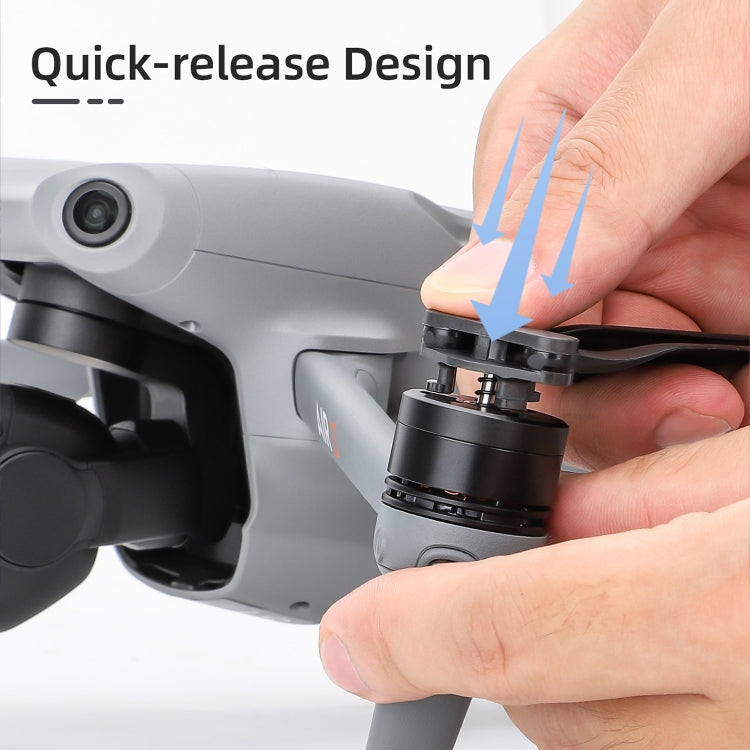 For DJI Air 3 Sunnylife 8747F Low Noise Quick-release Propellers, Style:1 Pair Orange Tip - free shipping - PMC TechLife - Order now!