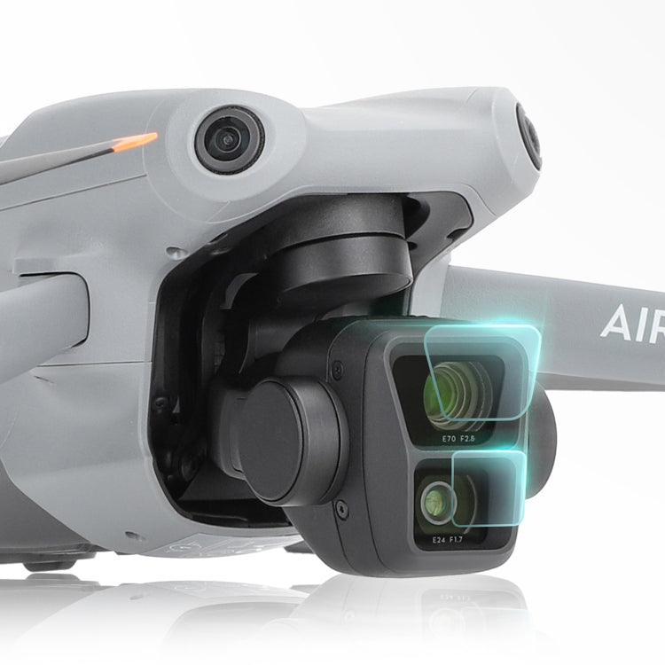 For DJI Air 3 Sunnylife Lens Protector Tempered Glass Combo Protective Films, Quantity:1 Set - free shipping - PMC TechLife - Order now!