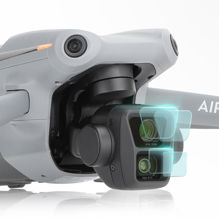 For DJI Air 3 Sunnylife Lens Protector Tempered Glass Combo Protective Films, Quantity:2 Sets - Other by Sunnylife | Online Shopping South Africa | PMC TechLife | Buy Now Pay Later Mobicred