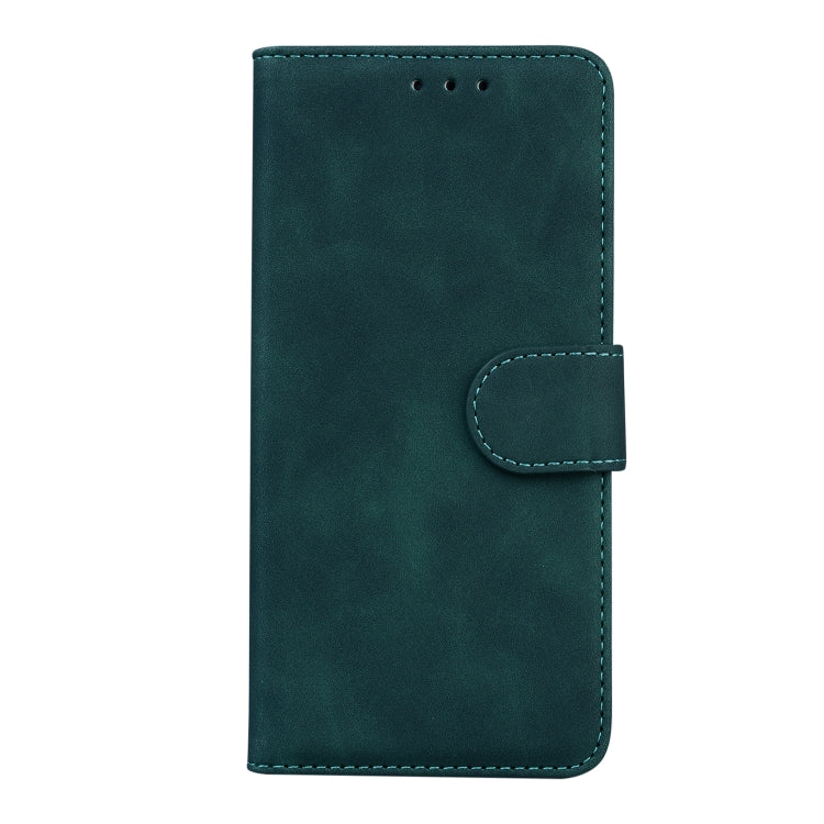 For Honor 90 Skin Feel Pure Color Flip Leather Phone Case(Green) - Honor Cases by PMC TechLife | Online Shopping South Africa | PMC TechLife | Buy Now Pay Later Mobicred