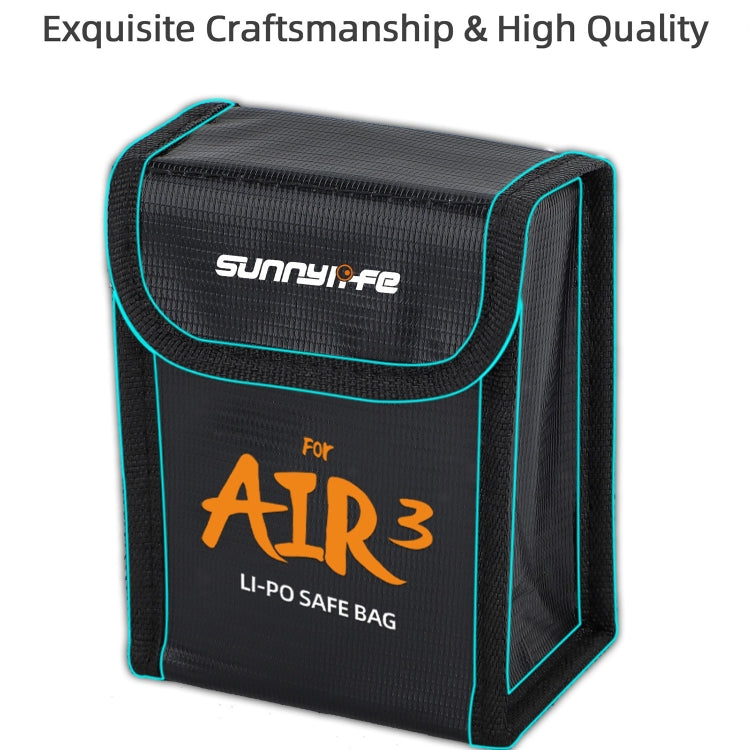 For DJI Air 3 Sunnylife Battery Explosion-proof Safe Bag Protective Li-Po Safe Bag For 1pc Battery - Carry Cases & Bags by Sunnylife | Online Shopping South Africa | PMC TechLife | Buy Now Pay Later Mobicred
