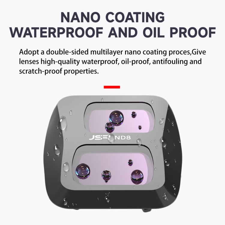 For DJI Air 3 JSR KB Series Drone Lens Filter, Filter:ND8PL - Lens Filter by JSR | Online Shopping South Africa | PMC TechLife | Buy Now Pay Later Mobicred