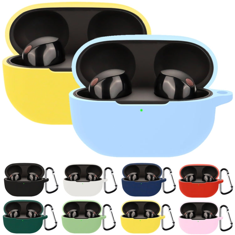 For Sony WF-1000XM5 Wireless Bluetooth Earphone Silicone Protective Case(Sky Blue) - Sony Earphone Case by PMC TechLife | Online Shopping South Africa | PMC TechLife