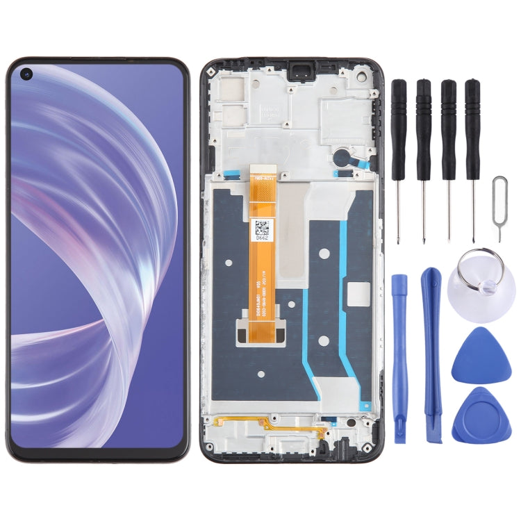 For OPPO A73 5G OEM LCD Screen Digitizer Full Assembly with Frame - LCD Screen by PMC TechLife | Online Shopping South Africa | PMC TechLife