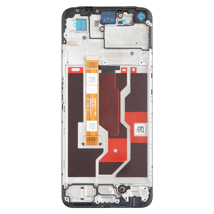 For OPPO A76 4G OEM LCD Screen Digitizer Full Assembly with Frame - free shipping - PMC TechLife - Order now!