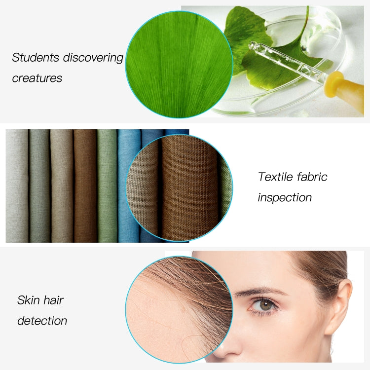 AN104 1000X 3 in 1 Digital Microscope with Helical Tube Bracket - Digital Microscope by PMC TechLife | Online Shopping South Africa | PMC TechLife | Buy Now Pay Later Mobicred