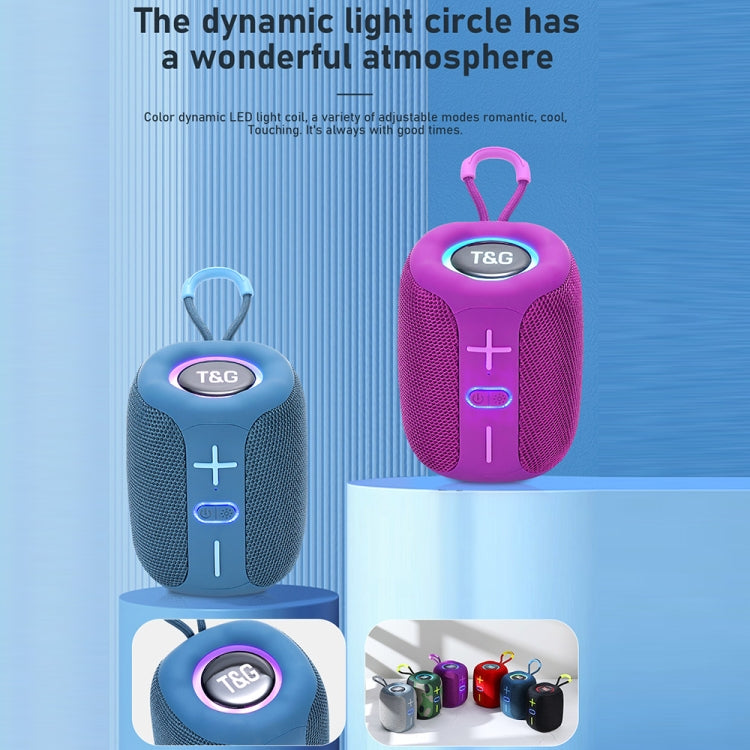 T&G TG-658 Outdoor USB High Power 8W Heavy Bass Wireless Bluetooth Speaker(Camouflage) - Mini Speaker by T&G | Online Shopping South Africa | PMC TechLife | Buy Now Pay Later Mobicred