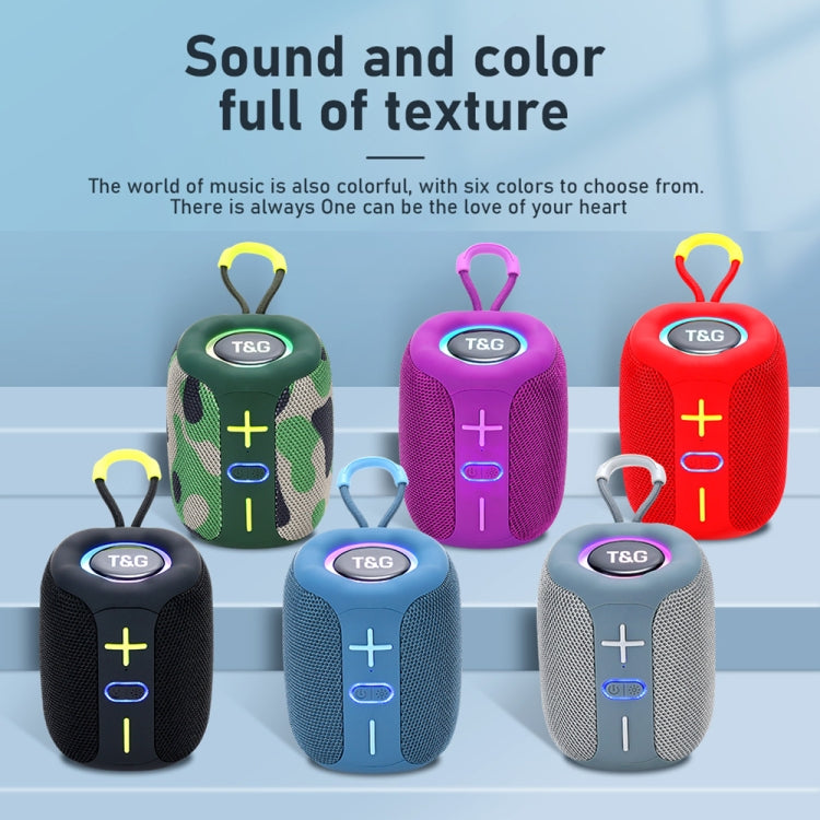 T&G TG-658 Outdoor USB High Power 8W Heavy Bass Wireless Bluetooth Speaker(Purple) - Mini Speaker by T&G | Online Shopping South Africa | PMC TechLife | Buy Now Pay Later Mobicred