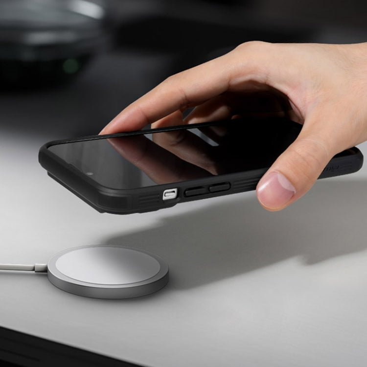 For iPhone 15 Pro Max NILLKIN CamShield Pro Magnetic Magsafe Phone Case(Green) - free shipping - PMC TechLife - Order now!