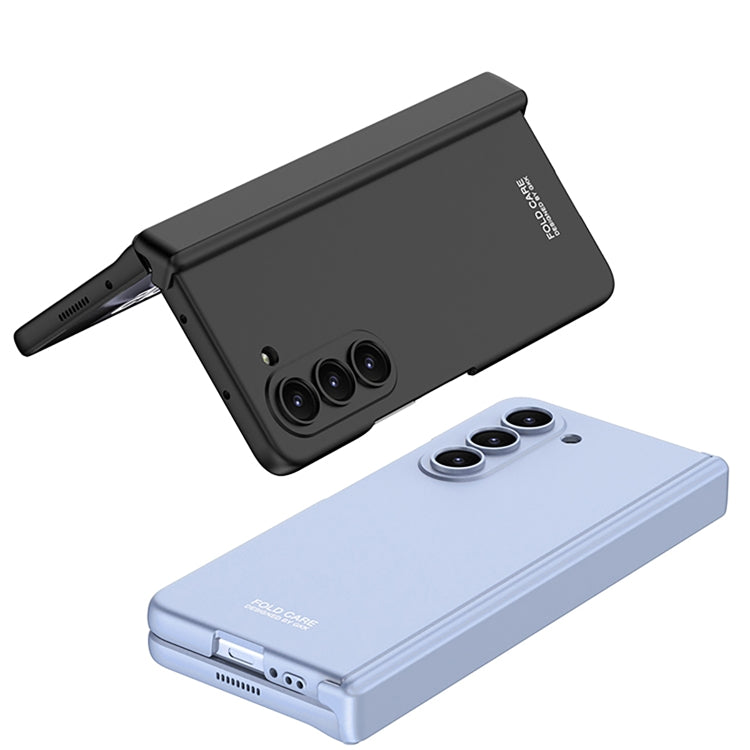 For Samsung Galaxy Z Fold5 GKK Integrated Magnetic Folding Hinge All-inclusive Phone Case(Silver) - Galaxy Z Fold5 Cases by GKK | Online Shopping South Africa | PMC TechLife | Buy Now Pay Later Mobicred