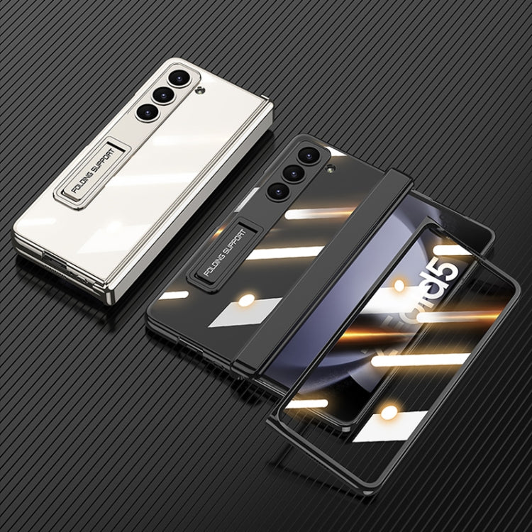 For Samsung Galaxy Z Fold5 GKK Integrated Magnetic Phantom Hinge Folding Phone Case with Stand(Black) - Galaxy Z Fold5 Cases by GKK | Online Shopping South Africa | PMC TechLife | Buy Now Pay Later Mobicred