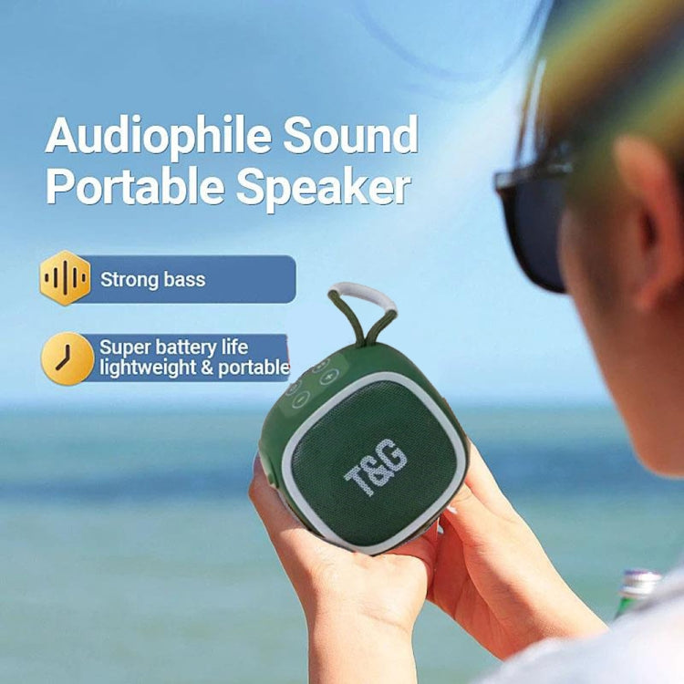 T&G TG659 Outdoor Portable TWS Mini Bluetooth Speaker(Grey) - free shipping - PMC TechLife - Order now!