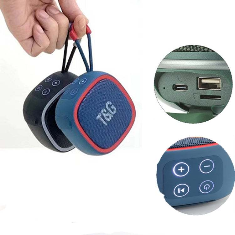 T&G TG659 Outdoor Portable TWS Mini Bluetooth Speaker(Black) - Mini Speaker by T&G | Online Shopping South Africa | PMC TechLife