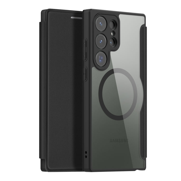 For Samsung Galaxy S23 Ultra 5G DUX DUCIS Skin X Pro Series Magsafe PC + TPU Phone Leather Case(Black) - Galaxy S23 Ultra 5G Cases by DUX DUCIS | Online Shopping South Africa | PMC TechLife | Buy Now Pay Later Mobicred