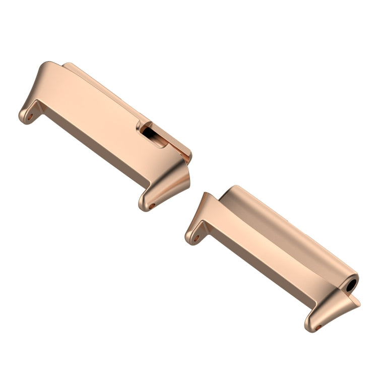 For Redmi Watch 3 Lite / Watch 3 Active 1 Pair Metal Watch Band Connector(Rose Gold) - free shipping - PMC TechLife - Order now!