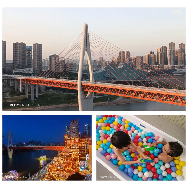 Xiaomi Redmi Note 13 5G, 6GB+128GB,  6.67 inch MIUI 14 Mediatek Dimensity 6080 Octa Core up to 2.4GHz, Network: 5G(Black) - free shipping - PMC TechLife - Order now!