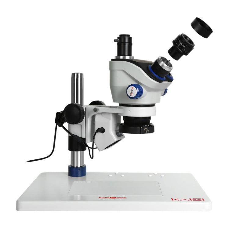 Kaisi TX-350E Ver1.2 7X-50X Microscope Zoom Stereo Microscope with Big Base - free shipping - PMC TechLife - Order now!
