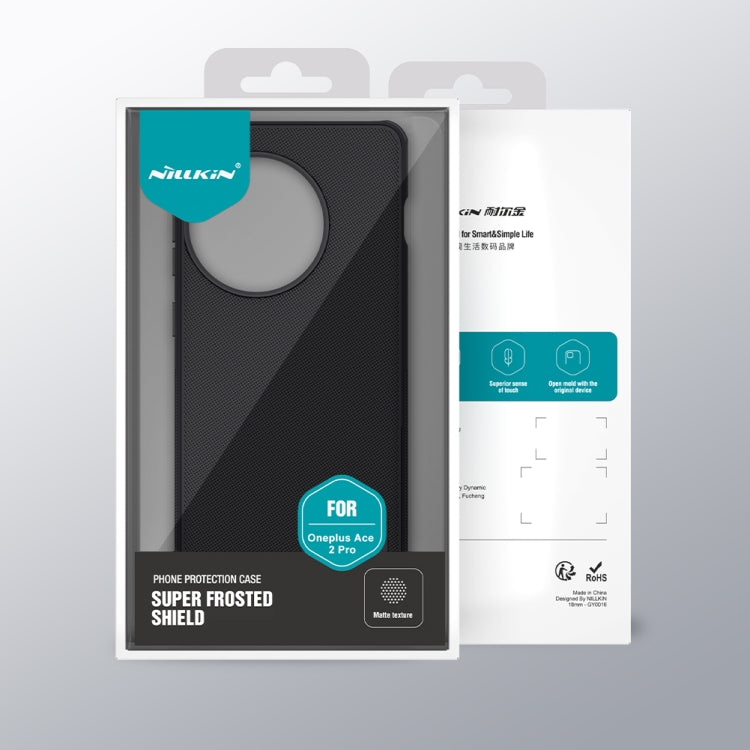 For OnePlus Ace 2 Pro NILLKIN Frosted Shield Pro PC + TPU Phone Case(Blue) - free shipping - PMC TechLife - Order now!