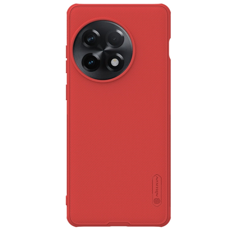 For OnePlus Ace 2 Pro NILLKIN Frosted Shield Pro PC + TPU Phone Case(Red) - OnePlus Cases by NILLKIN | Online Shopping South Africa | PMC TechLife | Buy Now Pay Later Mobicred