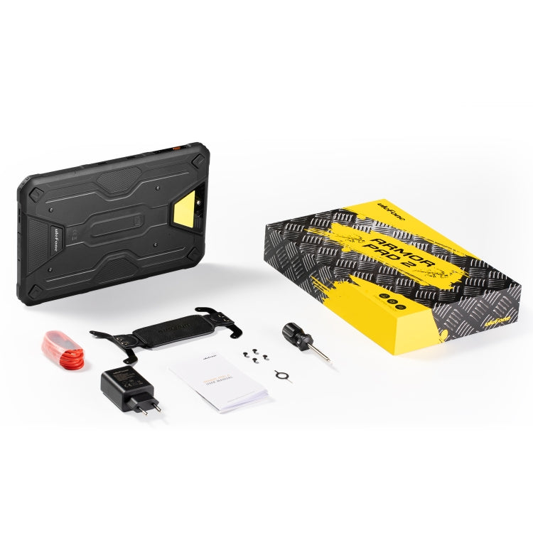 Ulefone Armor Pad 2 Rugged Tablet PC, 16GB+256GB 11 inch Android 13 MediaTek Helio G99 Octa Core 4G Network EU Plug(Yellow) - free shipping - PMC TechLife - Order now!