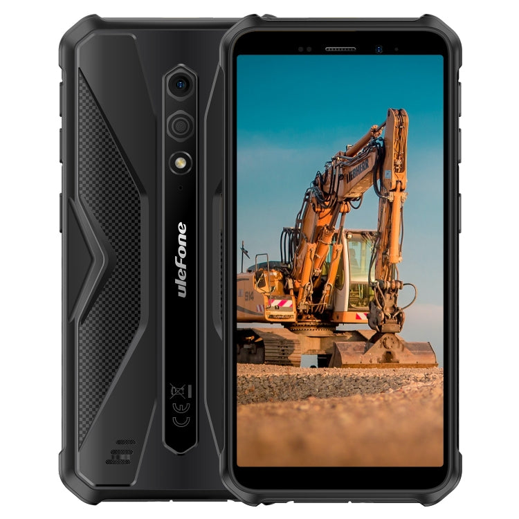 Ulefone Armor X12, 3GB+32GB, Rugged Phone, Face Unlock, 5.45 inch Android 13 Go MediaTek Helio A22 Quad Core, Network: 4G, NFC(All Black) - free shipping - PMC TechLife - Order now!