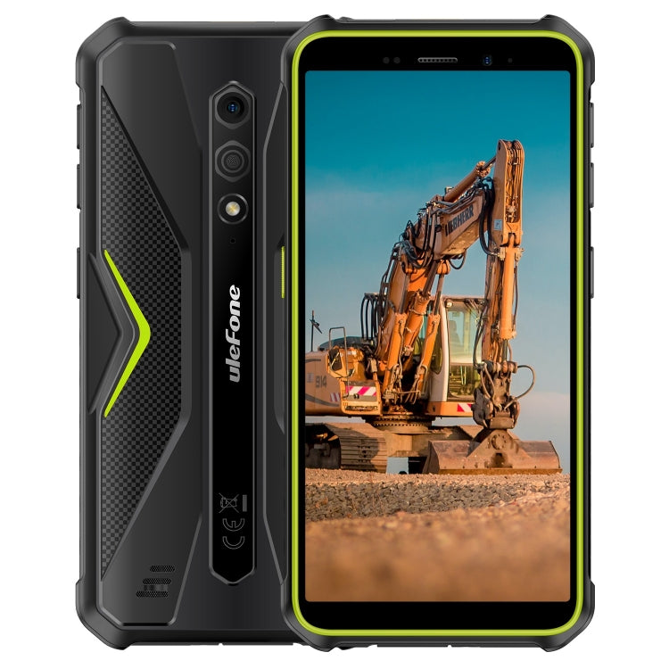 Ulefone Armor X12, 3GB+32GB, Rugged Phone, Face Unlock, 5.45 inch Android 13 Go MediaTek Helio A22 Quad Core, Network: 4G, NFC(Less Green) - free shipping - PMC TechLife - Order now!