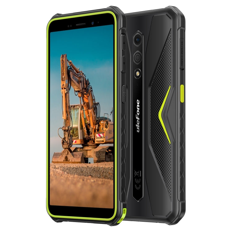 Ulefone Armor X12, 3GB+32GB, Rugged Phone, Face Unlock, 5.45 inch Android 13 Go MediaTek Helio A22 Quad Core, Network: 4G, NFC(Less Green) - free shipping - PMC TechLife - Order now!