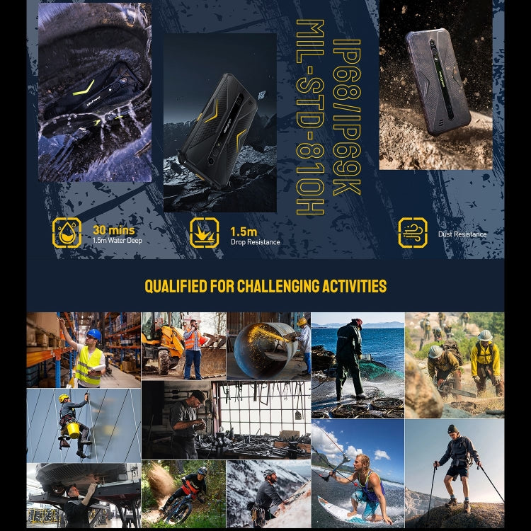 Ulefone Armor X12, 3GB+32GB, Rugged Phone, Face Unlock, 5.45 inch Android 13 Go MediaTek Helio A22 Quad Core, Network: 4G, NFC(Some Orange) - free shipping - PMC TechLife - Order now!