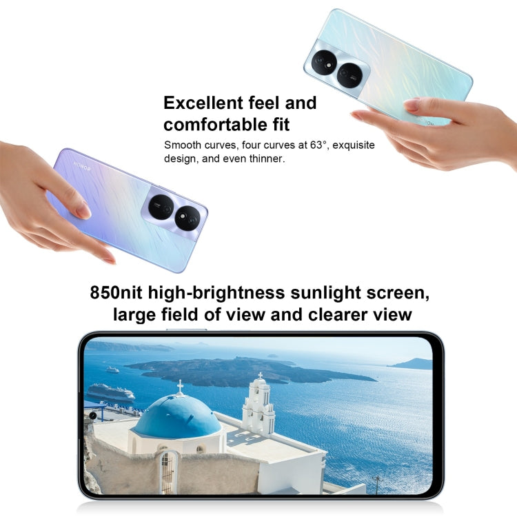 Honor Play 50 Plus, 12GB+256GB, 6.8 inch MagicOS 7.2 Dimensity 6020 Octa Core up to 2.2GHz, Network: 5G, OTG, Not Support Google Play(Silver) - free shipping - PMC TechLife - Order now!