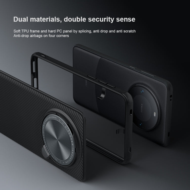 For Huawei Mate 60 Pro/60 Pro+ NILLKIN Black Mirror Prop CD Texture Mirror Phone Case(Green) - Huawei Cases by NILLKIN | Online Shopping South Africa | PMC TechLife | Buy Now Pay Later Mobicred