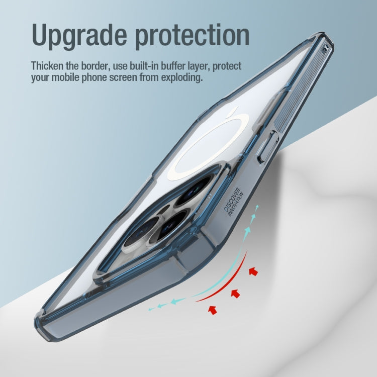 For iPhone 15 Pro Max NILLKIN Ultra Clear Magsafe PC + TPU Phone Case(Transparent) - iPhone 15 Pro Max Cases by NILLKIN | Online Shopping South Africa | PMC TechLife | Buy Now Pay Later Mobicred