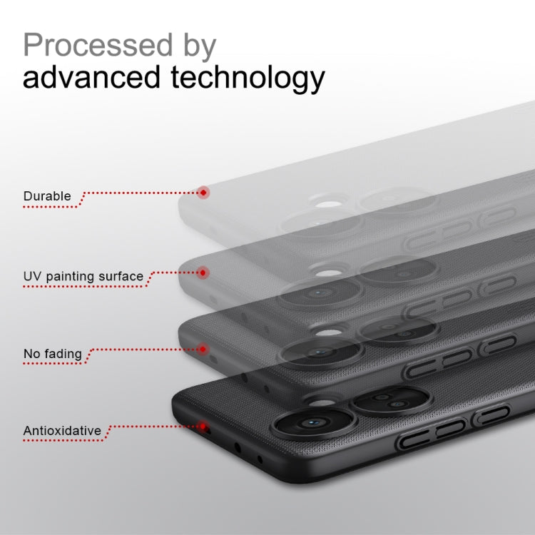 For OPPO K11 NILLKIN Frosted PC Phone Case(Blue) - OPPO Cases by NILLKIN | Online Shopping South Africa | PMC TechLife | Buy Now Pay Later Mobicred