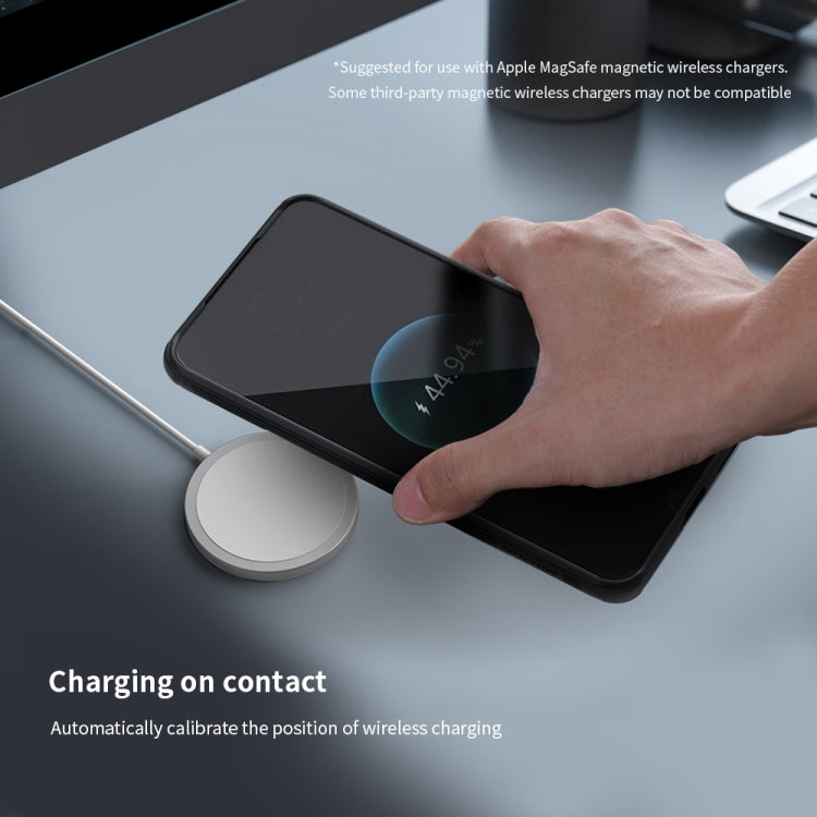 For Huawei Mate 60 Pro/60 Pro+ NILLKIN Black Mirror Prop CD Texture Mirror MagSafe Magnetic Phone Case(Blue) - free shipping - PMC TechLife - Order now!