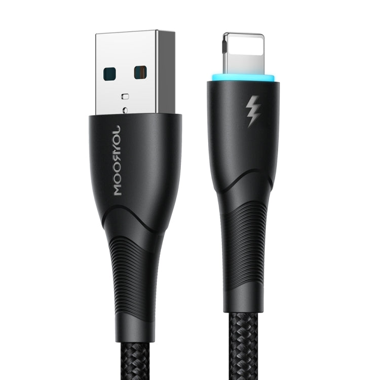 JOYROOM SA32-AL3 Starry Series 3A USB to 8 Pin Fast Charging Data Cable, Length:1m(Black) - Normal Style Cable by JOYROOM | Online Shopping South Africa | PMC TechLife