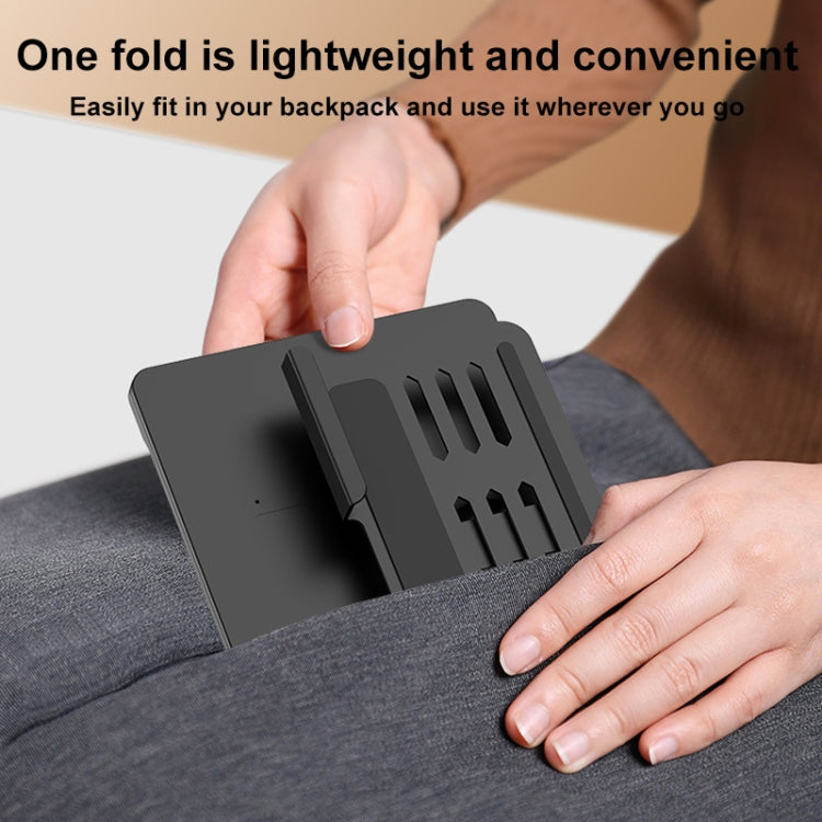 For Honor Magic V2 GKK Bluetooth Keyboard + Folding Holder + Capacitive Pen + Bluetooth Mouse(Black) - Others Keyboard by GKK | Online Shopping South Africa | PMC TechLife | Buy Now Pay Later Mobicred