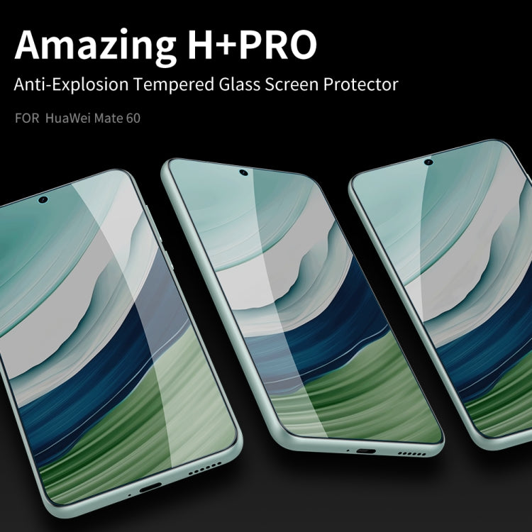 For Huawei Mate 60 NILLKIN H+Pro 0.2mm 9H Explosion-proof Tempered Glass Film - Huawei Tempered Glass by NILLKIN | Online Shopping South Africa | PMC TechLife | Buy Now Pay Later Mobicred
