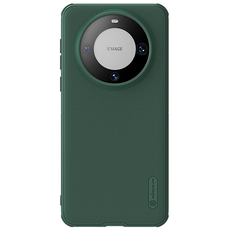 For Huawei Mate 60 NILLKIN Frosted Shield Pro Magnetic Magsafe Phone Case(Green) - Huawei Cases by NILLKIN | Online Shopping South Africa | PMC TechLife | Buy Now Pay Later Mobicred