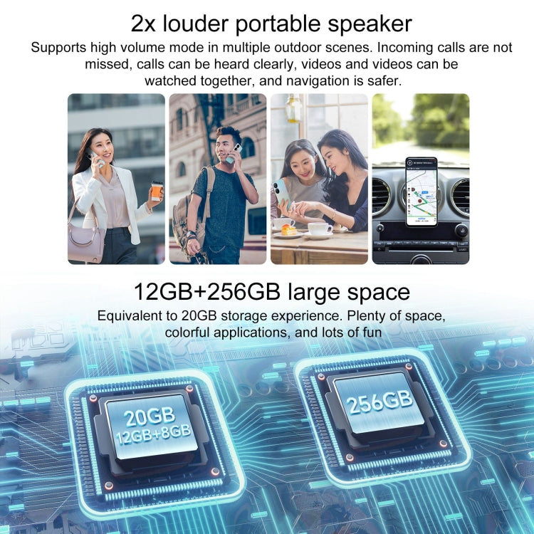 Honor Play8T, 12GB+256GB,  6.8 inch MagicOS 7.2 Dimensity 6080 Octa Core up to 2.4GHz, Network: 5G, OTG, Not Support Google Play(Black) - free shipping - PMC TechLife - Order now!